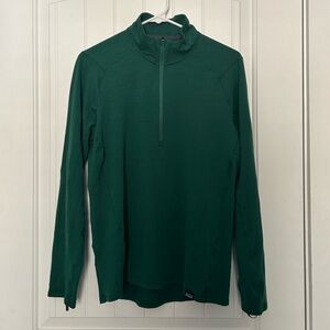Patagonia Men’s baselayer Green 80% Wool